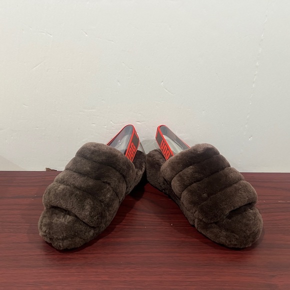 Ugg Fluff Yeah Slide, 1095119, Brown - Picture 10 of 12